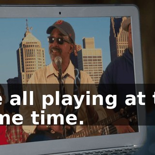 are all playing at the same time.