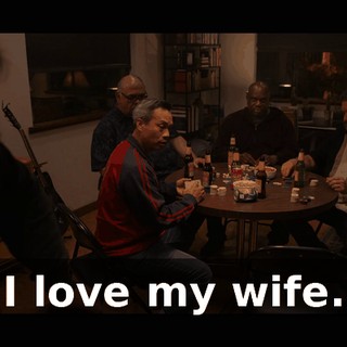 I love my wife.
