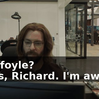 - Gilfoyle? - Yes, Richard. I'm aware.