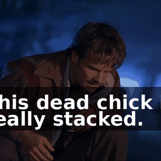 This dead chick is really stacked.