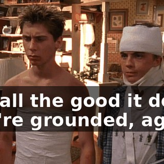 For all the good it does, you're grounded, again.