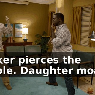 - Biker pierces the nipple. Daughter moans.