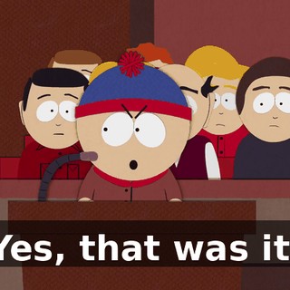 Yes, that was it.