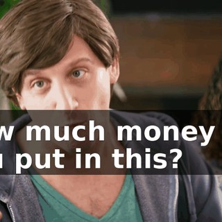 How much money did you put in this?