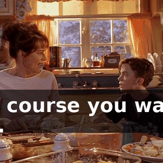 Of course you want to.