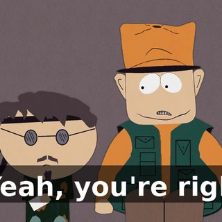 - Yeah, you're right.