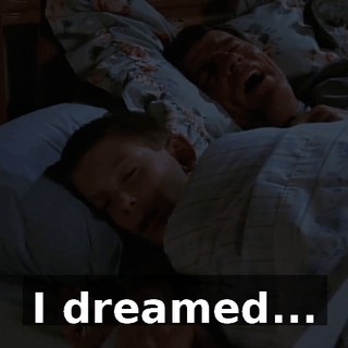 I dreamed...