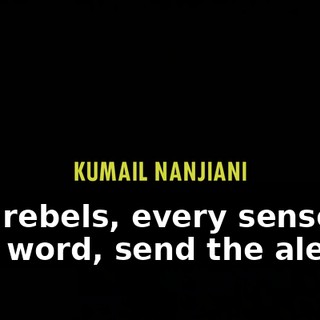 ♪ We rebels, every sense of the word, send the alert ♪