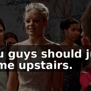 You guys should just come upstairs.