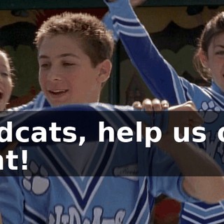 Wildcats, help us out, fight!