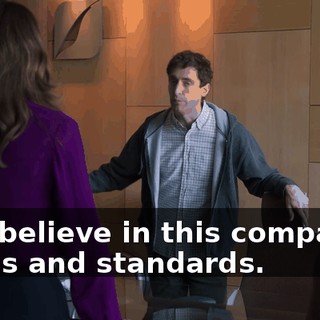 who believe in this company's ethics and standards.