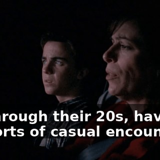 all through their 20s, having all sorts of casual encounters.