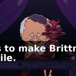 It's to make Brittney smile.