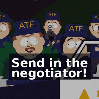 Send in the negotiator!