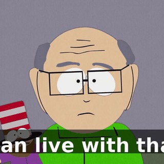 I can live with that.