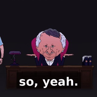 so, yeah.