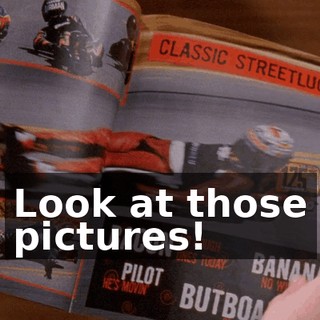 Look at those pictures!