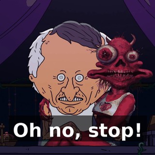 Oh no, stop!