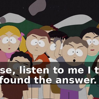 Please, listen to me I think I've found the answer.