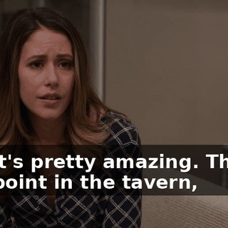 and it's pretty amazing. There's this point in the tavern,