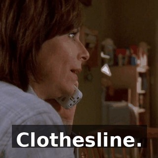 Clothesline.