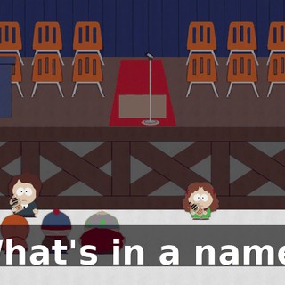 What's in a name?