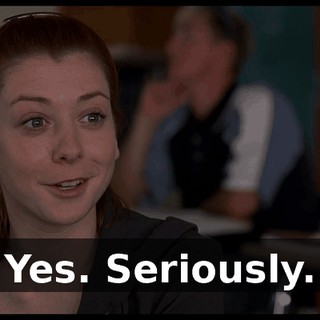 Yes. Seriously.