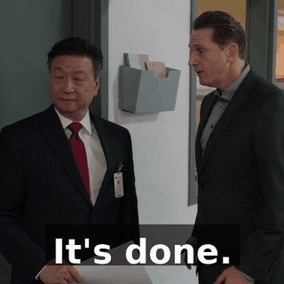 It's done.