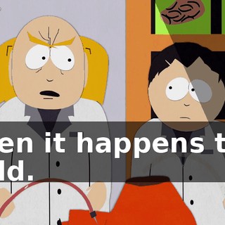 when it happens to a child.