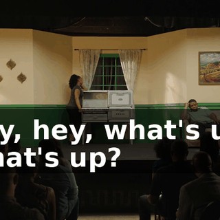 Hey, hey, what's up? What's up?