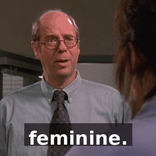feminine.