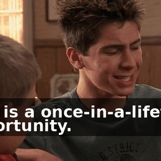 This is a once-in-a-lifetime opportunity.