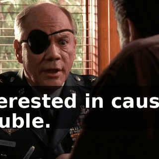 interested in causing trouble.