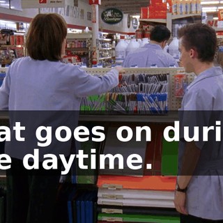 that goes on during the daytime.