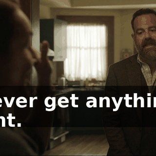 I never get anything I want.