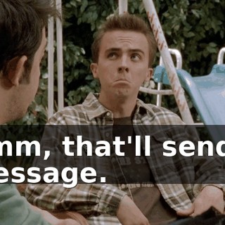 Hmm, that'll send a message.