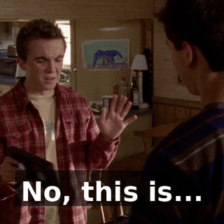 No, this is...