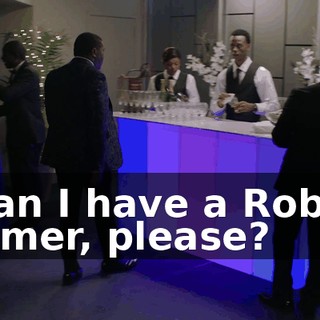- Can I have a Robert Palmer, please?