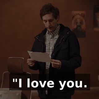 "I love you.