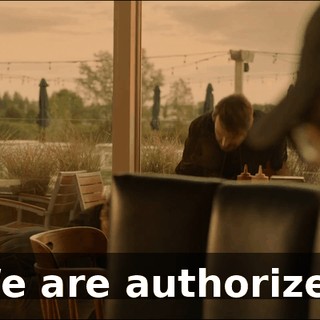- We are authorized--