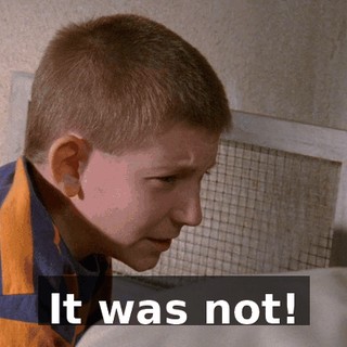 It was not!