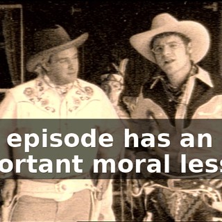 this episode has an important moral lesson.