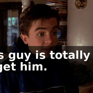 This guy is totally out to get him.