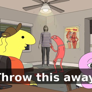 Throw this away.