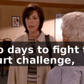 two days to fight the court challenge,