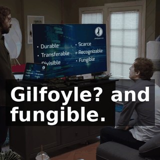 Gilfoyle? and fungible.