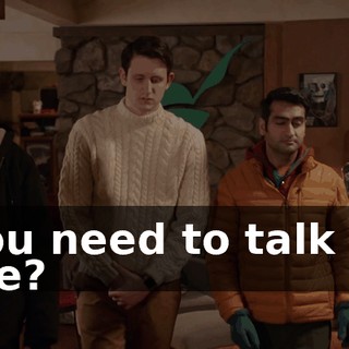 You need to talk to me?