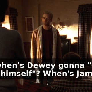 So, when's Dewey gonna "bring it on himself"? When's Jamie?