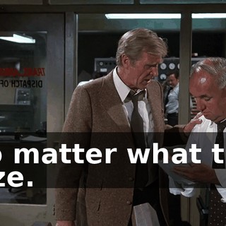 no matter what the size.