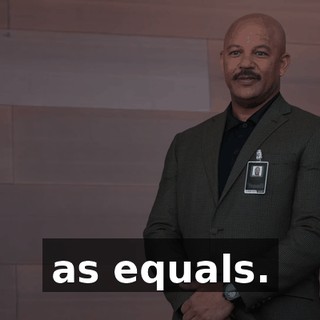 as equals.